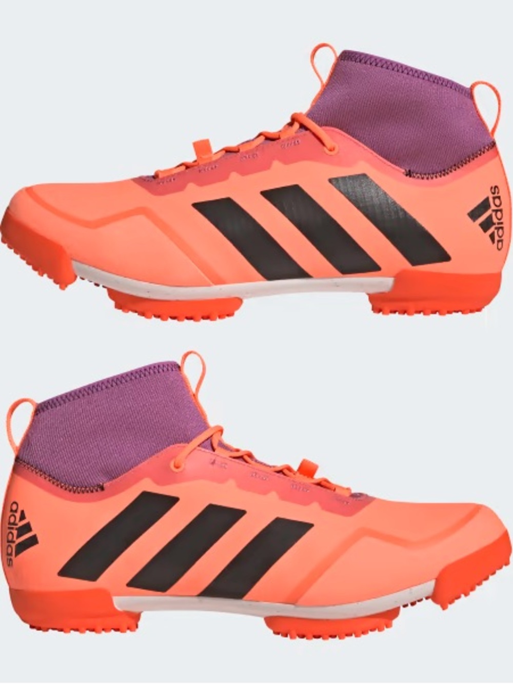 Adidas The Gravel Shoe Cycling Shoe Orange Purple Black GX1665 Men's Sz 13